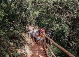 Camping e Cachoeira Saltão